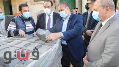 محافظ المنوفية يتابع أعمال تطوير شوارع شبين الكوم
