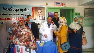 الكشف على ٨٠٠ حالة في قافلة طبية بـ