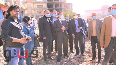 محافظ الغربية يتفقد عددا من مشروعات التطوير بالمحلة وطنطا