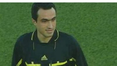 طارق سامي حكما لبتروجيت وكوكاكولا بكأس مصر