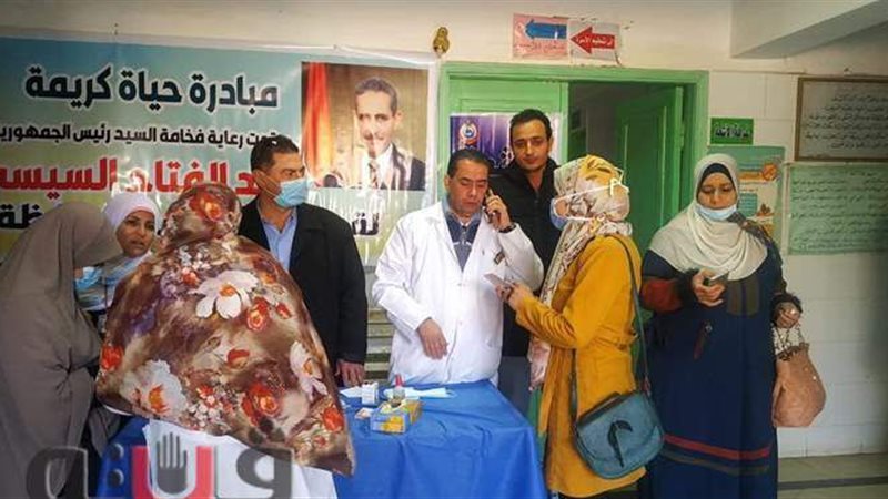 الكشف على ٨٠٠ حالة