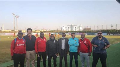 بيراميدز يسمح لنكانا بالتدريب في ملعب الدفاع الفرعي | صور