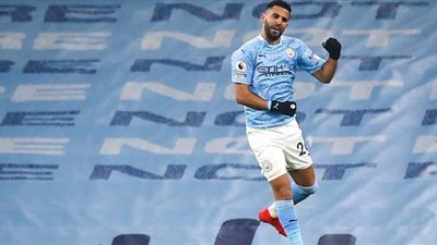رياض محرز يحصد جائزة الأفضل في مانشستر سيتي عن فبراير