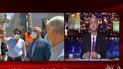 وزير النقل يداعب عمرو أديب: 