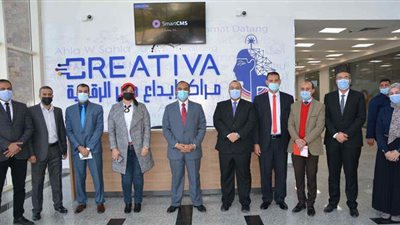 نائب محافظ المنيا يتفقد مركز إبداع مصر الرقمية لبحث سبل التعاون