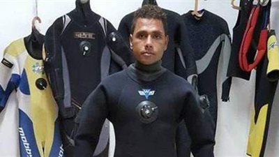 سباح مصري يدخل موسوعة جينيس لأطوال غطسة في العالم