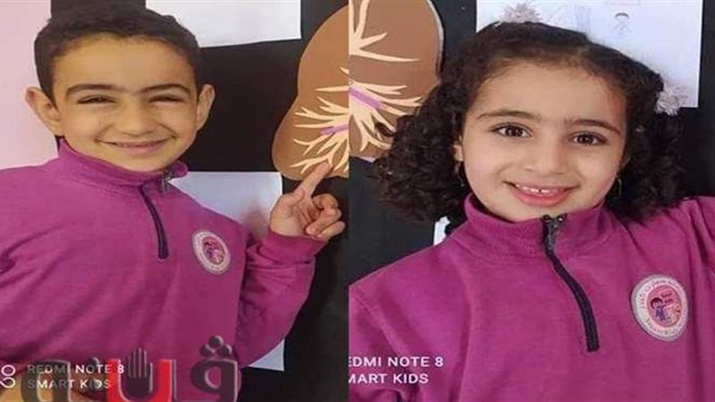 مصرع طفل وشقيقته