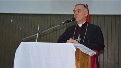 سفير الفاتيكان: مصر لها وضع خاص ومكانة مهمة عند البابا