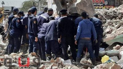 العثور على جثة أحد سكان عقار الإسماعيلية المنهار | صور