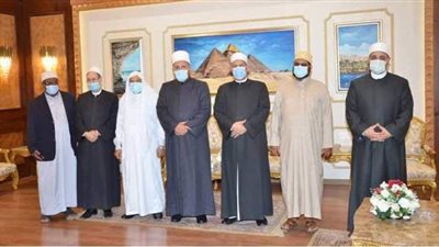 وصول الوفود المشاركة في مؤتمر الأعلى للشئون الإسلامية