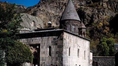 احتراق سفينة في باكو بأذربيجان