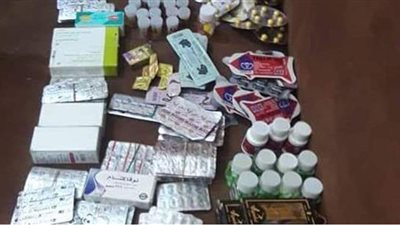 ضبط 20 ألف قرص مخدر وأدوية غير مسجلة وصيدلية يديرها ممرض في حملة لصحة دمياط