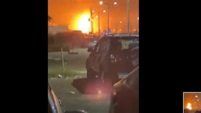 لحظة انفجار سيارة محملة بـ 400 أسطوانة غاز في أسيوط | فيديو