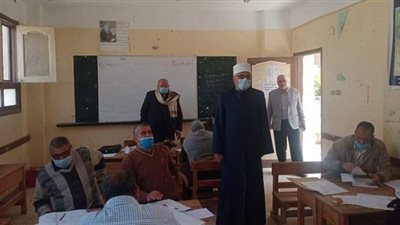 اختتام أعمال التصحيح لأوراق الشهادة الإعدادية الأزهرية بشمال سيناء | صور