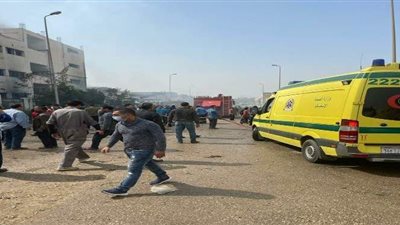 ارتفاع عدد ضحايا حريق العبور لـ20 شخصاً.. ولجنة لفحص المباني المجاورة للحادث