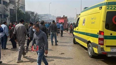 مشاهد من حريق مصنع ملابس العبور.. وفاة 16 وإصابة 20 شخص .. سودانية وطفلين ضمن الضحايا.. والحماية المدنية تبحث عن الأسباب