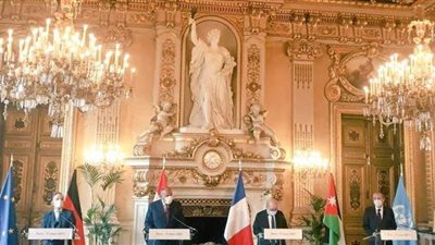 سامح شكري في باريس: الشعب الفلسطيني يستحق نيل حقوقه المشروعة