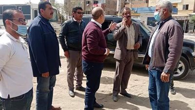 نائب محافظ الجيزة يواصل جولاته التفقدية بقرى برقاش ونكلا | صور
