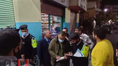 للمرة الثانية خلال يوم واحد.. حملة انضباطية بحي ثالث في الإسماعيلية | صور