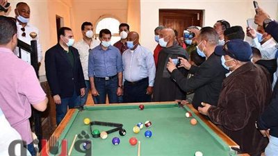 وزير الرياضة يتفقد ميدان الرماية بالأقصر