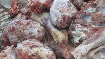 القبض على صاحب ثلاجة بحوزته 2 طن لحوم فاسدة في القاهرة