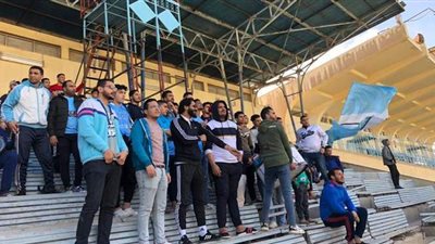 جماهير المحلة تشعل مران الفريق قبل مباراة المقاولون العرب |صور