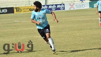 غزل المحلة يفقد خدمات عبده يحيى في مباراة المقاولون العرب