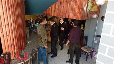 ضبط ٤٠ شيشة وتشميع محال تجارية في الإسماعيلية | صور