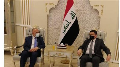 وزير الري يصل العراق للمشاركة في مؤتمر بغداد الدولي الأول للمياه