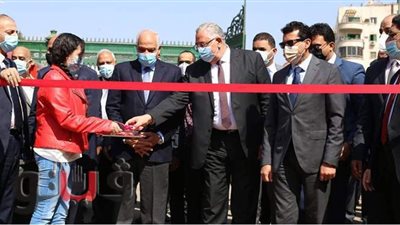 وزيرا الزراعة والرياضة ومحافظ الجيزة يفتتحون معرض زهور الربيع | فيديو
