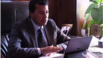 عبر الفيديو كونفرنس.. وزير الرياضة يختتم منتدى شباب الدلتا