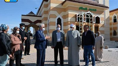 محافظ جنوب سيناء يتفقد عدداً من المشروعات استعدادا للعيد القومي