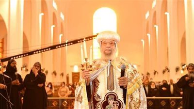 تجليس الأنبا أجابيوس أسقفا ورئيسا لدير الأنبا بيشوي بوادي النطرون