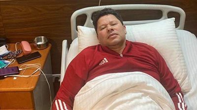 رضا عبدالعال يغادر المستشفى بعد 9 أيام من جراحة القلب المفتوح
