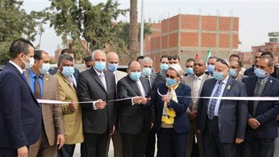 وزيرا البيئة والتنمية المحلية ومحافظ الجيزة يفتتحون المحطة الوسيطة للمخلفات بالبراجيل