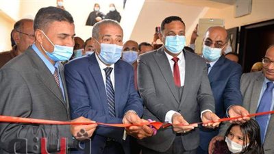 وزير التموين ومحافظ الدقهلية يفتتحان مركز خدمة المواطنين النموذجي بـ
