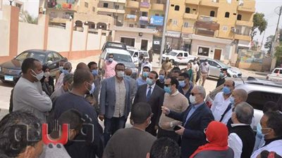محافظ الأقصر يتفقد مستشفى القرنة برفقة وفد من وزارة الصحة