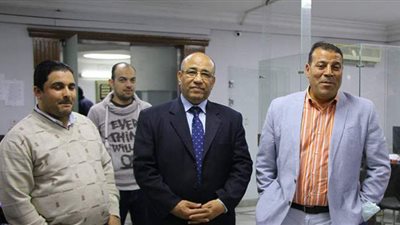 رفعت رشاد: أسعى لتحسين دخل الصحفيين واستعادة هيبة النقابة | صور