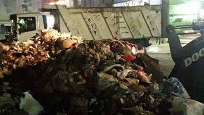 بعد شكاوى المواطنين.. حملة لرفع تراكمات القمامة بالقليوبية