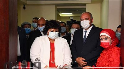 عرض مسرحي بحضور وزيرة الثقافة في قصر قنا | صور