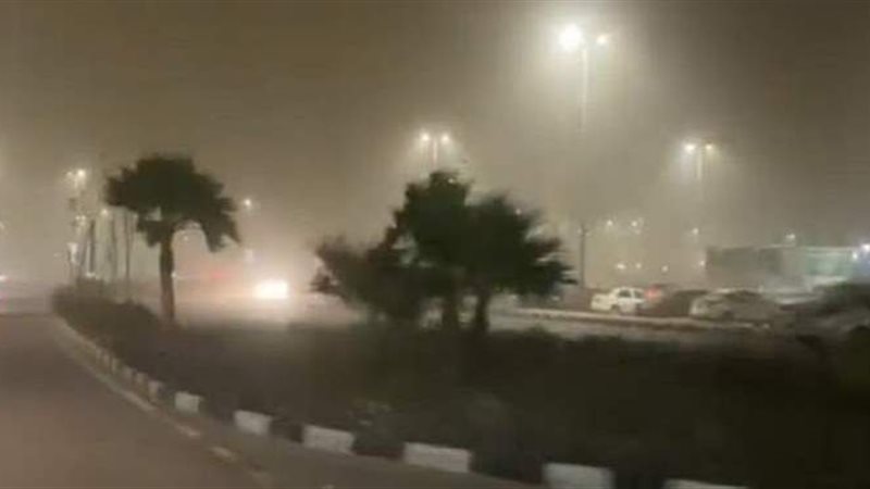 عاصفة رملية 