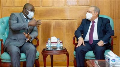 وزير الإنتاج الحربي يبحث سبل التعاون المشترك مع غينيا