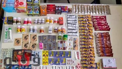 ضبط أدوية جنسية وأخرى محظور تداولها بحملة على الصيدليات في بني سويف