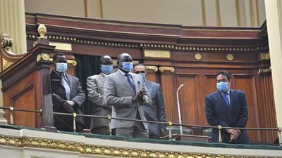 وزير الموارد المائية بجنوب السودان يشارك في جلسة البرلمان خلال مناقشة قانون الري