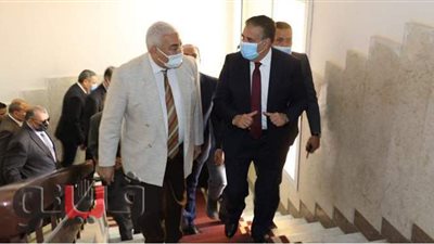 محافظ المنوفية يشارك في احتفال جامعة السادات بعيدها الثامن