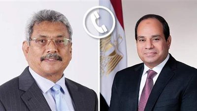السيسي يتلقى اتصالا من رئيس سريلانكا.. يبحثان دعم علاقات التعاون بين البلدين.. تعزيز الاستثمارات المشتركة.. ومكافحة كورونا والإرهاب
