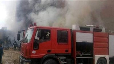 إخماد حريق داخل شقة سكنية فى المرج