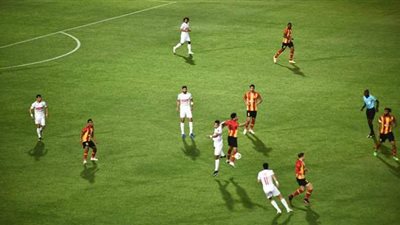 استحواذ سلبي.. انتهاء الشوط الأول بين الزمالك والترجي بدون أهداف | صور