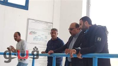 رئيس مياه القناة يتفقد محطات السويس | صور