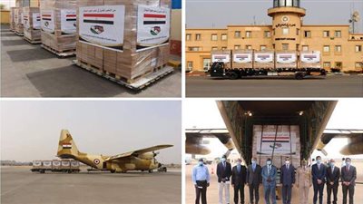 مصر ترسل مساعدات طبية للأشقاء في جنوب السودان واليمن